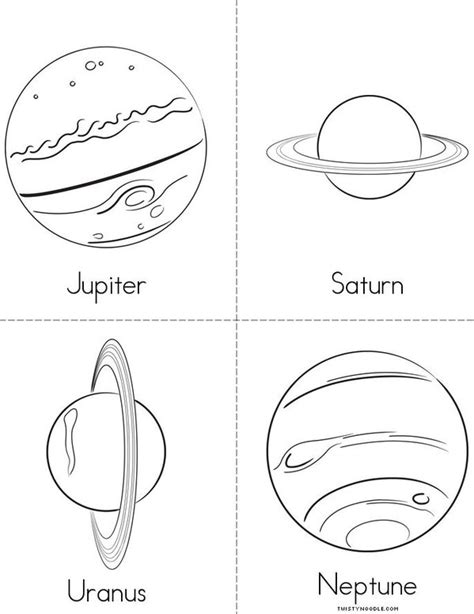 Solar System Book - Twisty Noodle