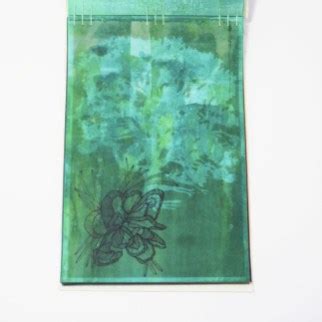 Fifty Trees | Monoprint Artist Book | Emily Longbrake Art