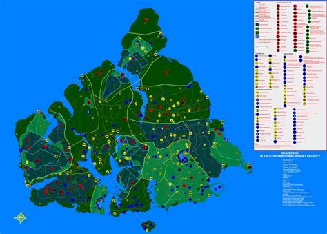 Isla Sorna (Ultimate Hybrid Park) by SangheiliosThel on DeviantArt