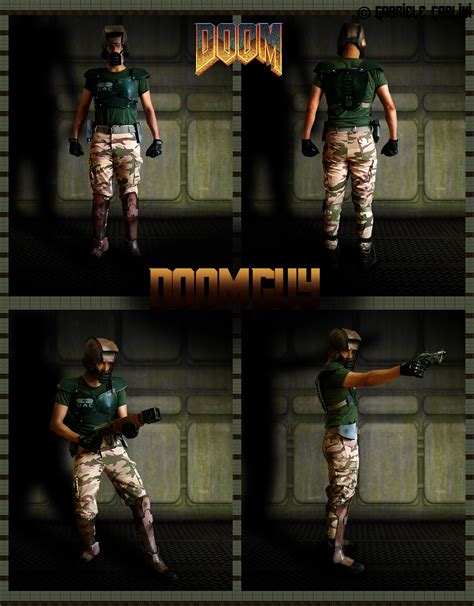 DoomGuy Costume Cosplay by gabruele on DeviantArt