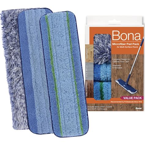 Bona 3-Pack Replacement Pad in the Mop Refills & Replacement Heads department at Lowes.com