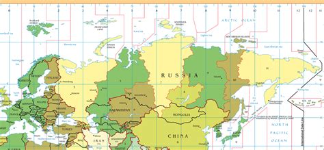 Russia's Geography Notes: Russia's time zones