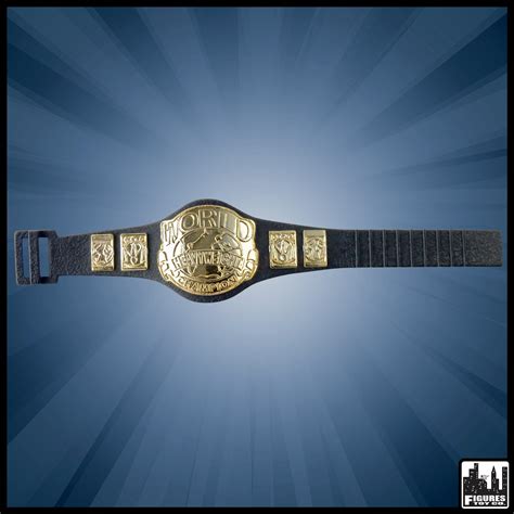 World Heavyweight Championship Belt for WWE & AEW Wrestling Action Fig - Figures Toy Company