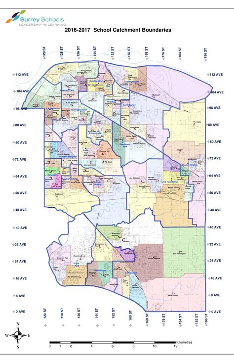 Surrey School Catchment Boundaries 2016-2017 | Catherine Wolf - Coldwell Banker Marquise Realty