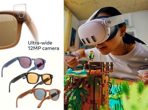 Meta Connect | Ray-Ban Meta smart glasses, Meta Quest 3 mixed reality ...