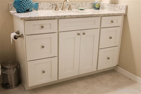 White Shaker Style Bathroom Cabinets – Bathroom Guide by Jetstwit