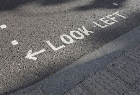 Premium Photo | Look left sign