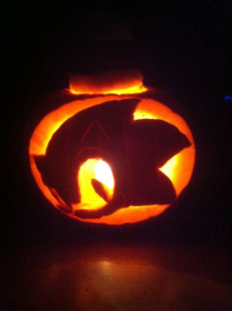 Sonic Pumpkin by MightyMorg on deviantART