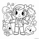 Fun Kidadl Characters Coloring Page 68115 53909 sketch template