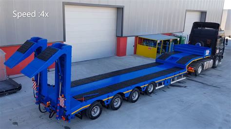 Low loader "EXPANDABLE". Easy Loading. This semi-trailers was produced ...