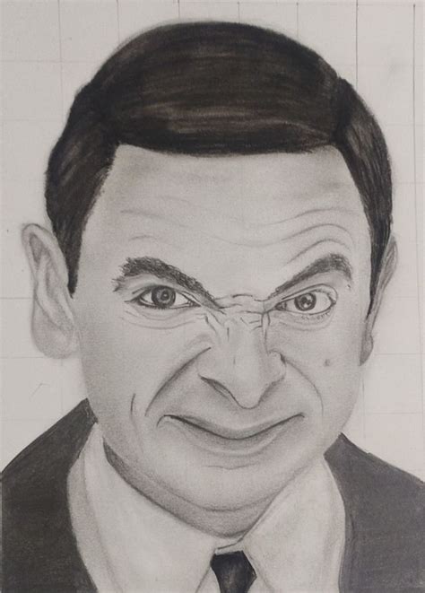 Mr. Bean pencil sketch | Pencil sketch