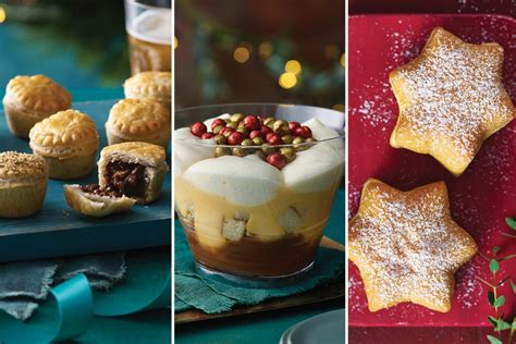 Morrisons' Christmas food includes mini pies, a sticky toffee dessert ...