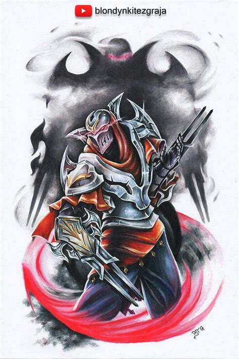 Zed fan art ^^ | League Of Legends Official Amino