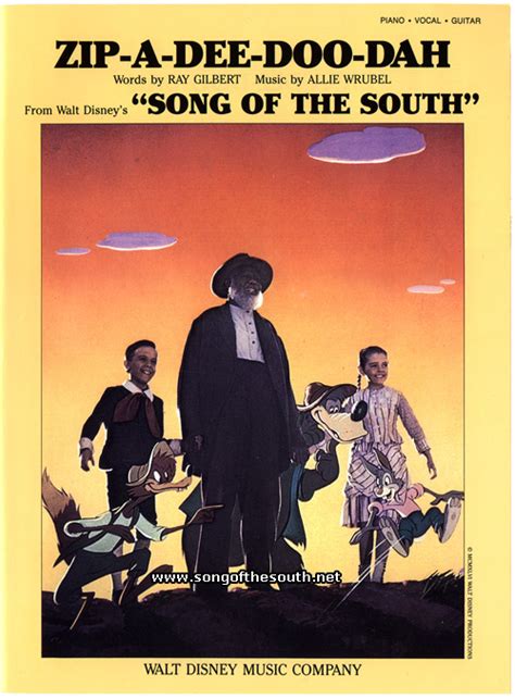 Song of the South Memorabilia: Zip-A-Dee-Doo-Dah (1986)