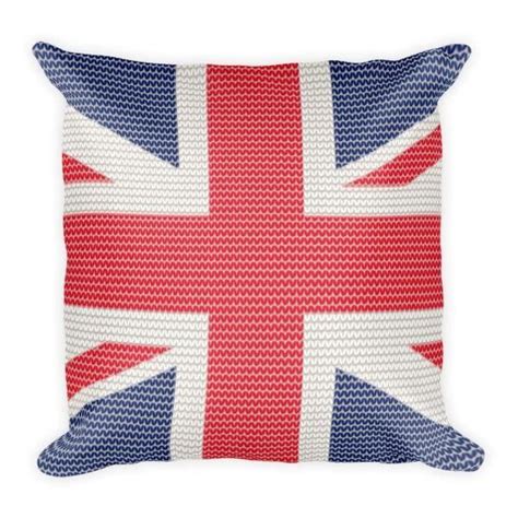 Union Jack Knitted Style Pillow | Pillows, Throw pillows, Bright throw pillow