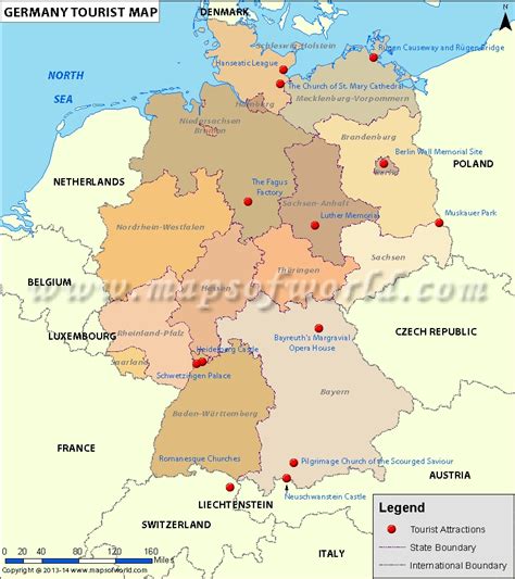 Maps Update #500621: Germany Tourist Attractions Map – cool Germany Map ...