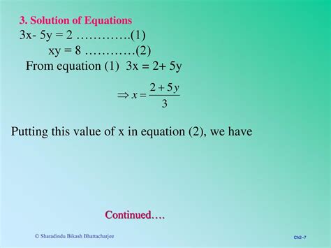 Welcome To A Session Equations. - ppt download