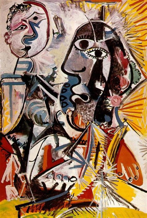 Self Portrait Facing Death (1972) by Pablo Picasso – Artchive