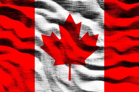 Premium Photo | National Flag of Canada Background with flag of Canada