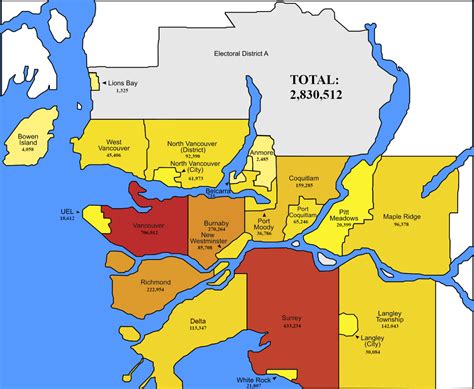 Population of the municipalities that make up... - Maps on the Web