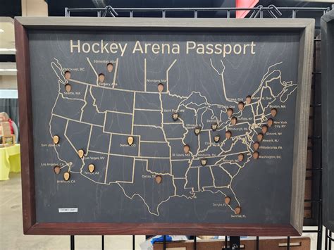 US Hockey Arenas Map | DSM Foundry