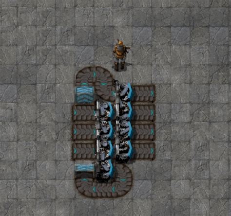 Neat little 3 to 4 belt balancer : r/factorio