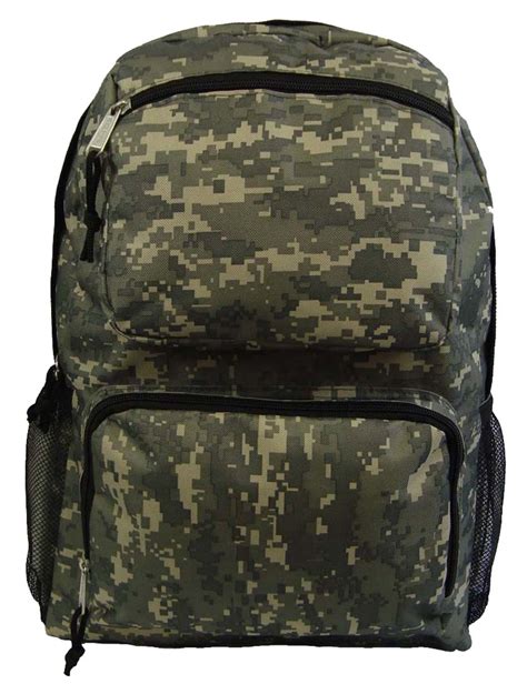 ACU Digital Camo Backpack Daypack School Bag Military Army Student Book bag - Walmart.com