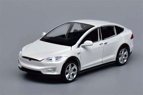 Model Cars Tesla Model X 90 1:32 Toys Sound&Light Gifts Alloy Diecast ...