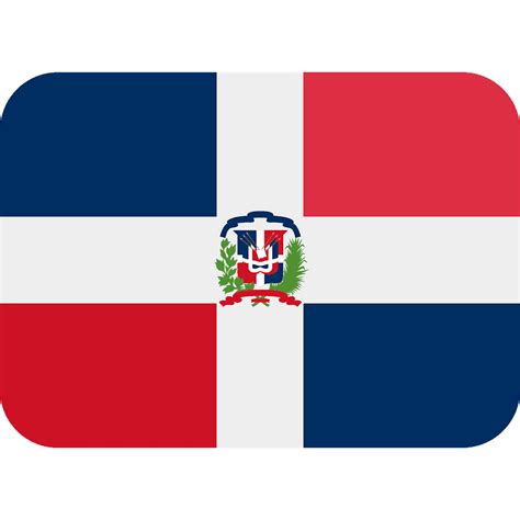 Dominican Republic flag emoji clipart. Free download transparent .PNG ...