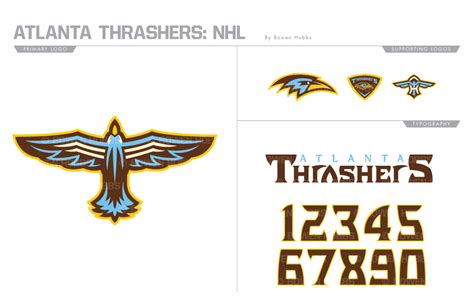 UNOFFICiAL ATHLETIC | Atlanta Thrashers Rebrand