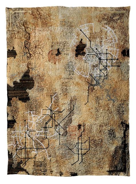 Palimpsest | SAQA - Studio Art Quilt Associates