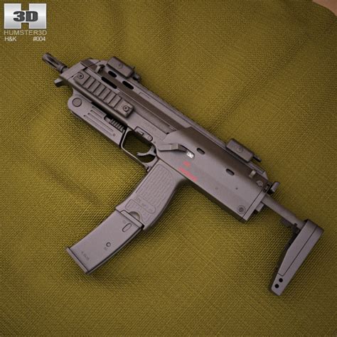 Heckler & Koch MP7 3D model - Weapon on Hum3D