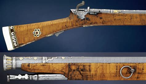 Ottoman matchlock, 17th to early 18th century, Museum Hessen Kassel ...