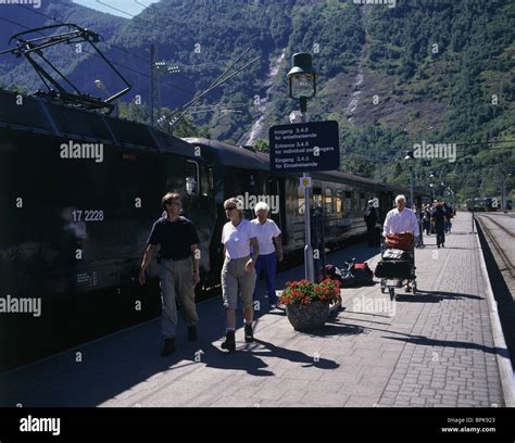 Flam Railway, Norway Stock Photo - Alamy