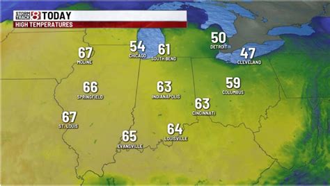 Moving into a pleasant Easter weekend - Indianapolis News | Indiana Weather | Indiana Traffic ...