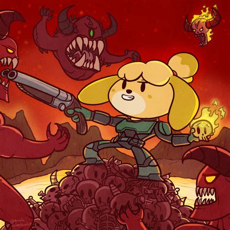 The Animal Crossing / Doom Eternal Meme is the Crossover We All Need - Ftw Article | eBaum's World