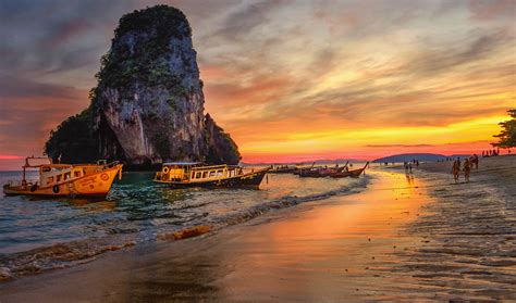 Phra nang beach sunset | Krabi, Thailand | Stan Smucker | Flickr