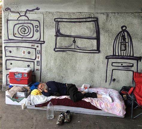 Painted by a homeless man | STREET ART UTOPIA