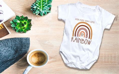 Rainbow Baby Onesie | Baby Saying | Kids Graphic by Creative Designs · Creative Fabrica