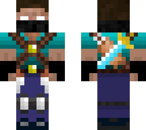 Warrior Herobrine | Minecraft Skin