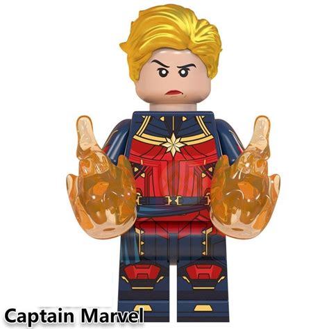 Captain Marvel (Short Hair) Super Heroes Avengers Endgame Lego ...