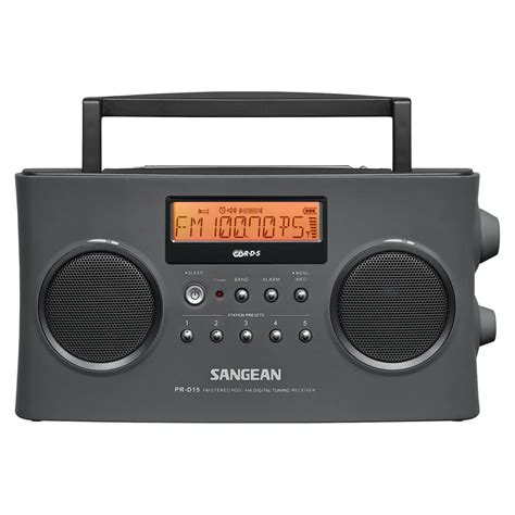 Sangean All in One Compact Portable Digital AM/FM Radio with Built-in ...