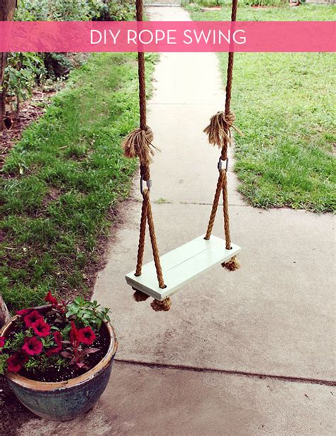 10 DIY Adorable Tree Swings