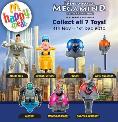 Minion #7 2010 Megamind McDonalds Happy Meal Fast Food & Cereal ...