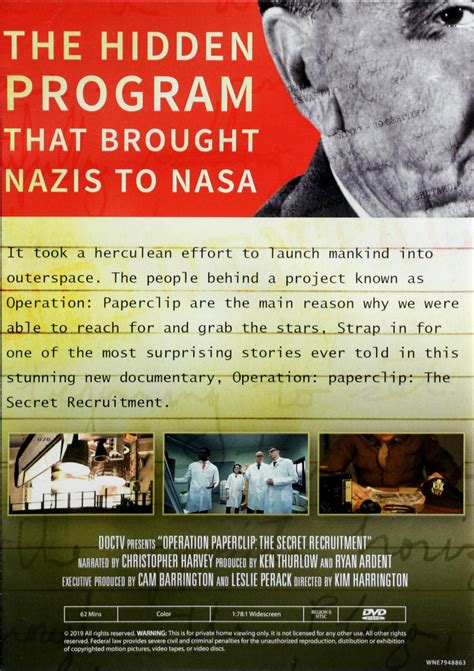 OPERATION PAPERCLIP: The Secret Recruitment - HamiltonBook.com