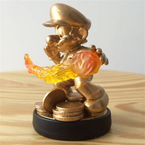 Phew! My first custom Amiibo! GOLDEN MARIO from...