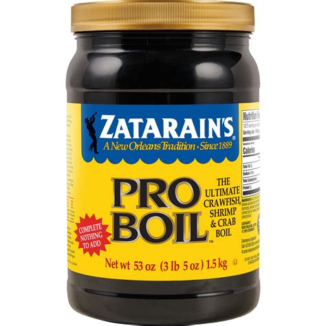 Zatarain's Crab Boil Seasoning - Pro-Boil, 53 oz Mixed Spices & Seasonings - Walmart.com