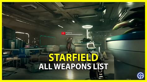 Starfield Weapons List: Ballistic, Laser, Heavy & All Types