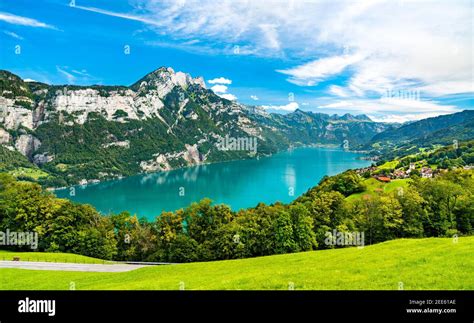 Walensee Lake in Switzerland Stock Photo - Alamy