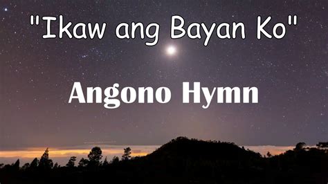 Ikaw ang Bayan Ko - "Angono Hymn" Chords - Chordify